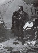 Karl Theodor von Piloty Columbus oil on canvas